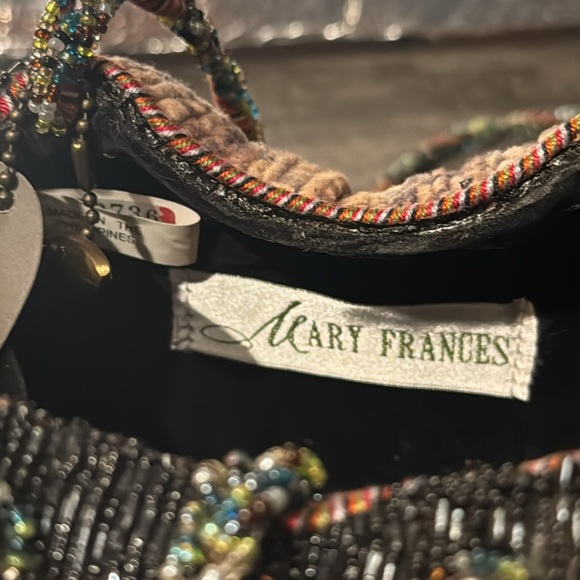 Mary Frances Beaded Handbag, Beaded Women's Bag. - Picture 8 of 13